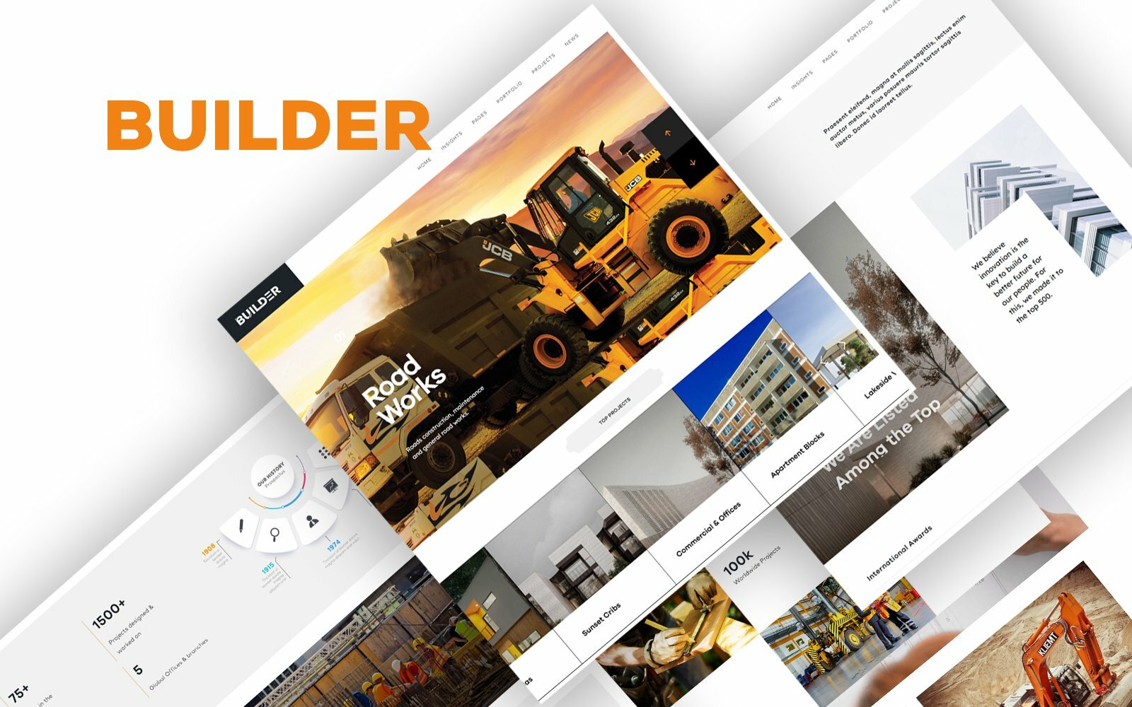 Шаблон Wordpress Builder Building and Construction WordPress theme Тема WordPress