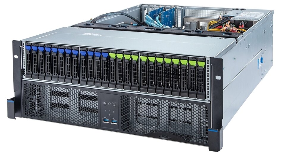 Серверная платформа Gigabyte S472-Z30/4U/1xSP3/ 16xDDR4-3200-RDIMM/LRDIMM/3DS/ 50x2.5"3.5"