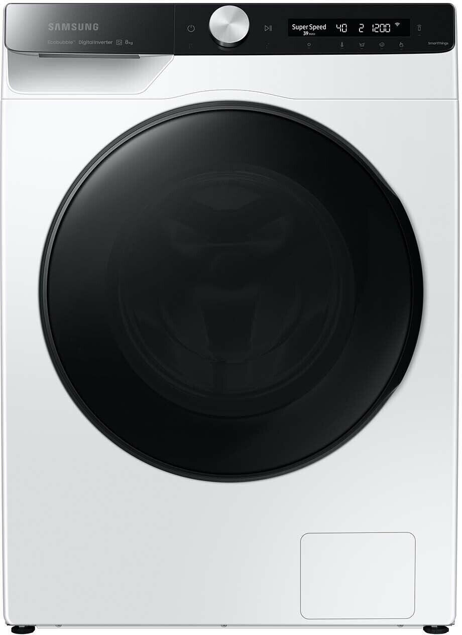 Стиральная машина Samsung WW80AG6L28BE/LD белый - фотография № 1