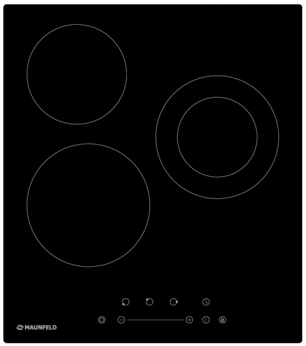 Электрическая варочная панель Maunfeld EVCE.453.DBK