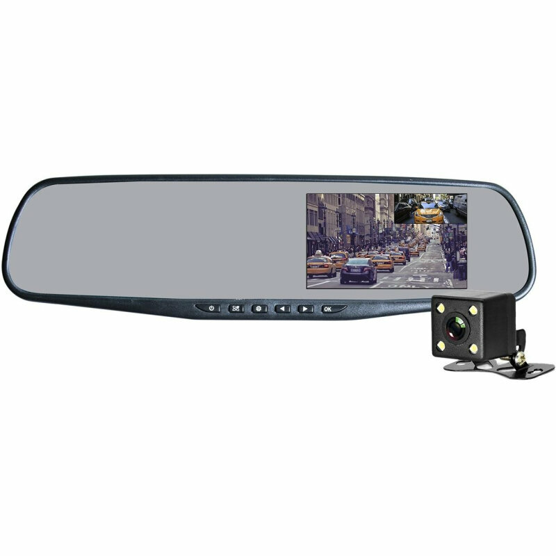 Автомобильный видеорегистратор Axper MIRROR SIMPLE DUO (AXSMD), 1831580