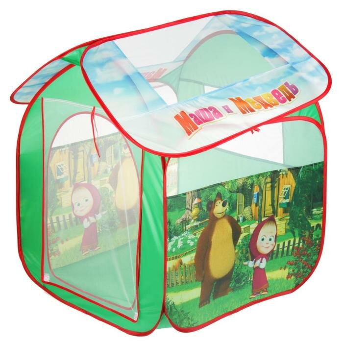 Игровая палатка «Маша и Медведь» в сумке