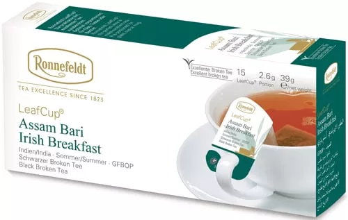 Чай Ronnefeldt LeafCup* Assam Bari Irish Breakfast 15 пак.