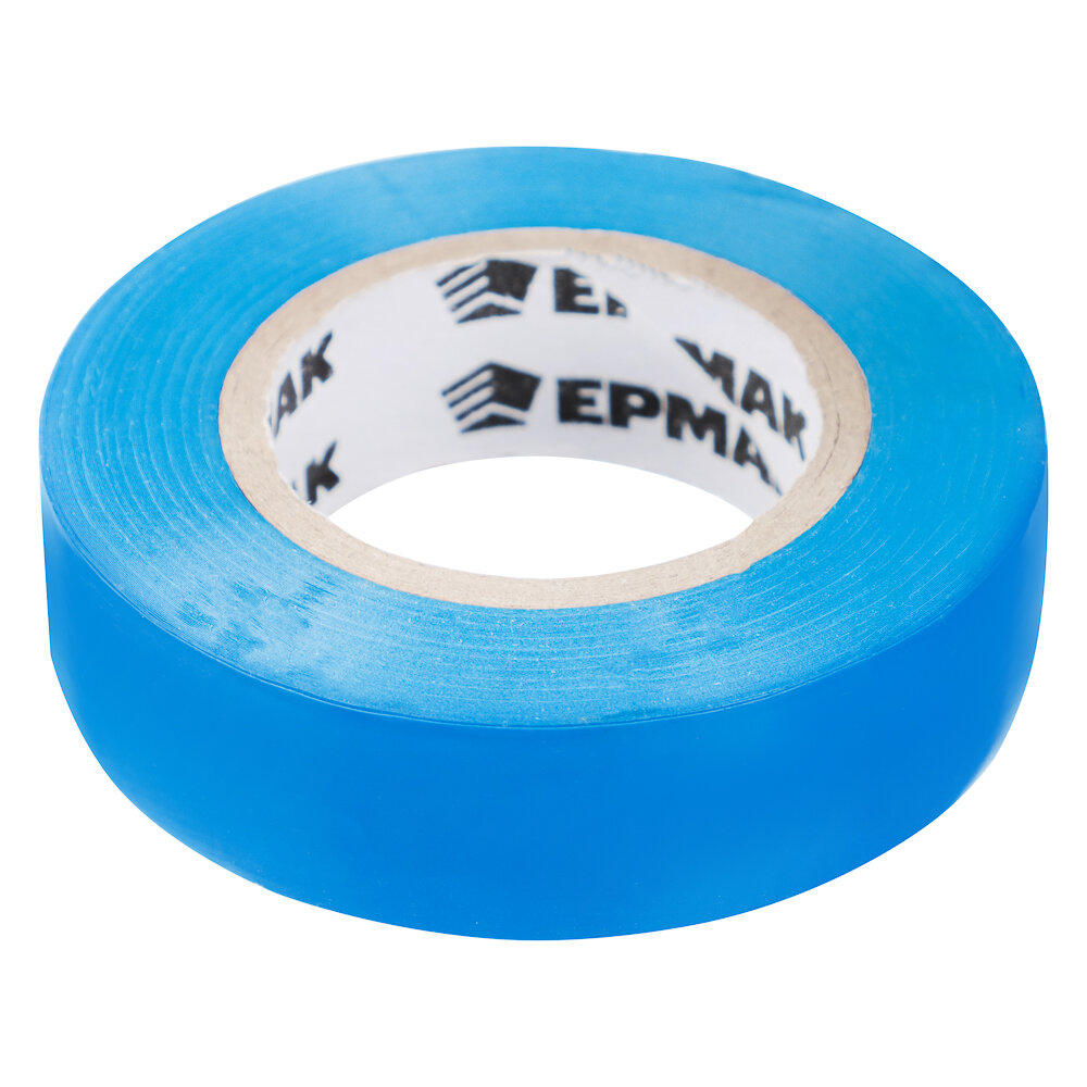 фото Ермак Изолента 19мм-18м синяя, 10 штук