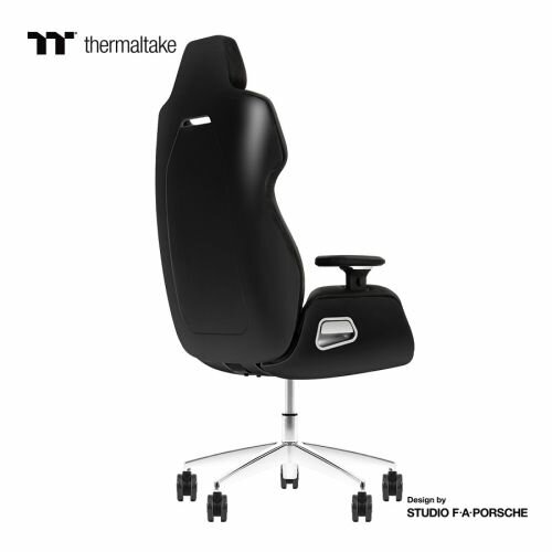 Игровое кресло Thermaltake Argent E700 Gaming Chair Storm Black,Comfort size,4D/75 mm Storm Black,Comfort size,4D/75 mm - фотография № 2