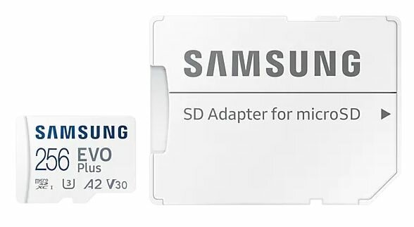 Карта памяти Samsung EVO Plus microSD