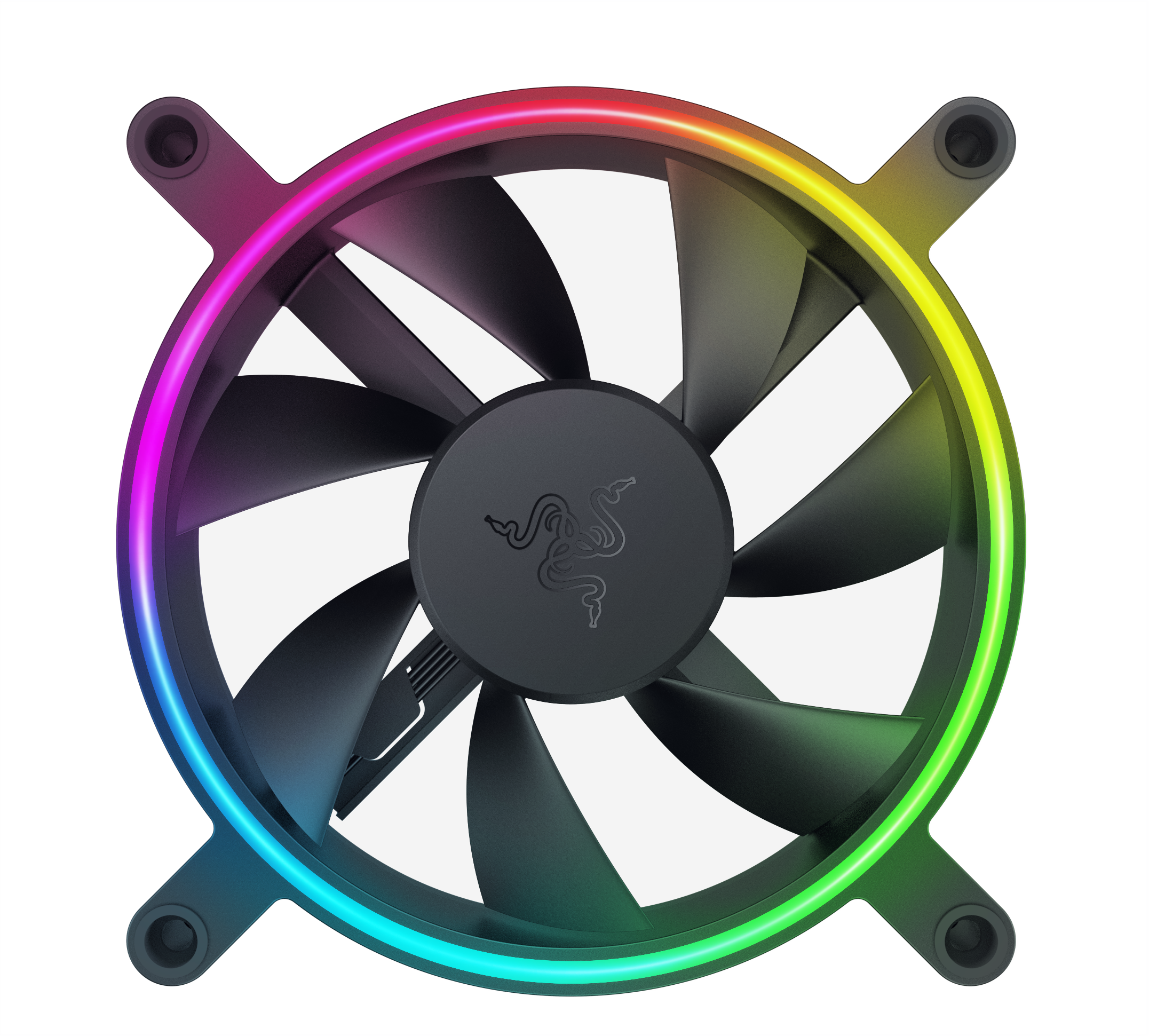 Razer Кулер Razer Kunai Chroma RGB 120MM LED PWM Performance Fan - 3 Fans - FRML Packaging/ Razer Kunai Chroma RGB 120MM LED PWM Performance Fan - 3 Fans - FRML Packaging