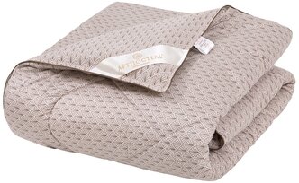 Одеяло 2-спальное 172х205, сатин/овечья шерсть арт 2068