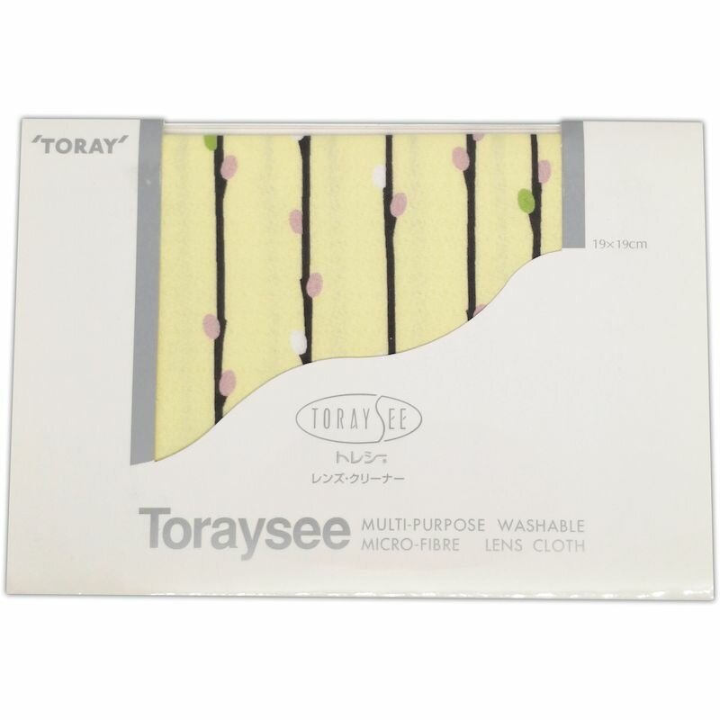 Салфетка для оптики и экранов Toraysee 19x19cm Микрофибра twing