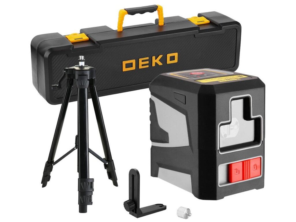 Лазерный уровень DEKO DKLL11 SET 2 со штативом