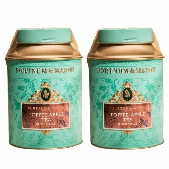 Чай Fortnum&Mason "Яблоко в карамели", листовой, 20 пакетиков, 50 г, 2 упаковки - фотография № 1