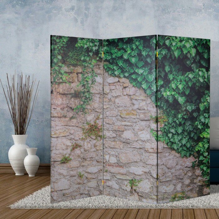 Ширма "Каменная стена", 150 х 160 см - фотография № 1