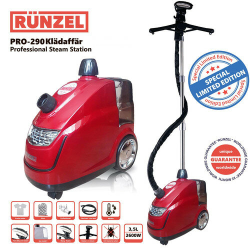 Отпариватель для одежды/ для дома Runzel Pro 290 Kladaffar Red (красный)