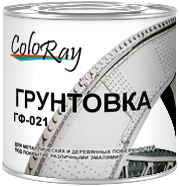 Coloray ГФ-021 грунтовка антикоррозийная (красно-коричневый, 20 кг)