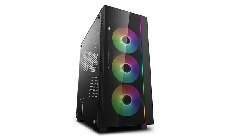 Корпус DEEPCOOL MATREXX 55 V3 ADD-RGB 3F, ATX, без БП, черный