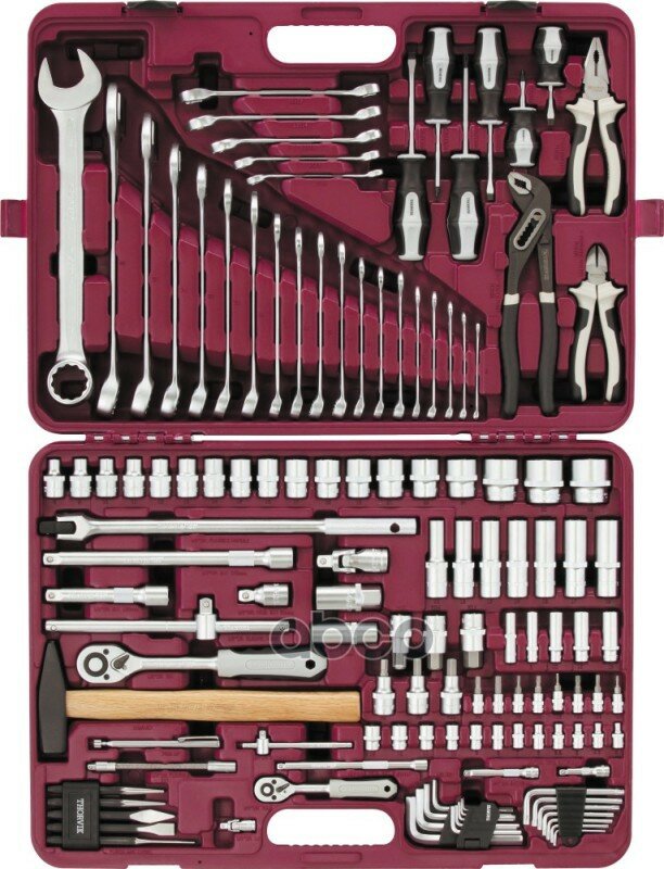 Набор Инструмента Универсальный 1/4, 1/2"Dr, 128 Предметов" THORVIK арт. UTS0128