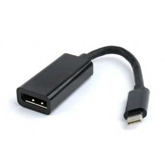 Cablexpert Переходник USB Type-C DisplayPort, 15см, пакет A-CM-DPF-01