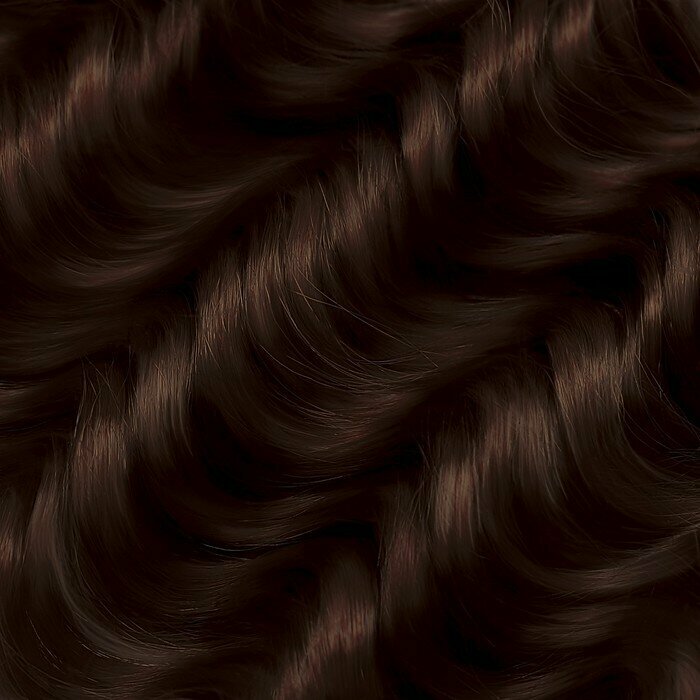 Голливуд Афролоконы, 60 см, 270 гр, цвет шоколадный/тёмный шоколад HKB4/33А (Катрин) - фотография № 2