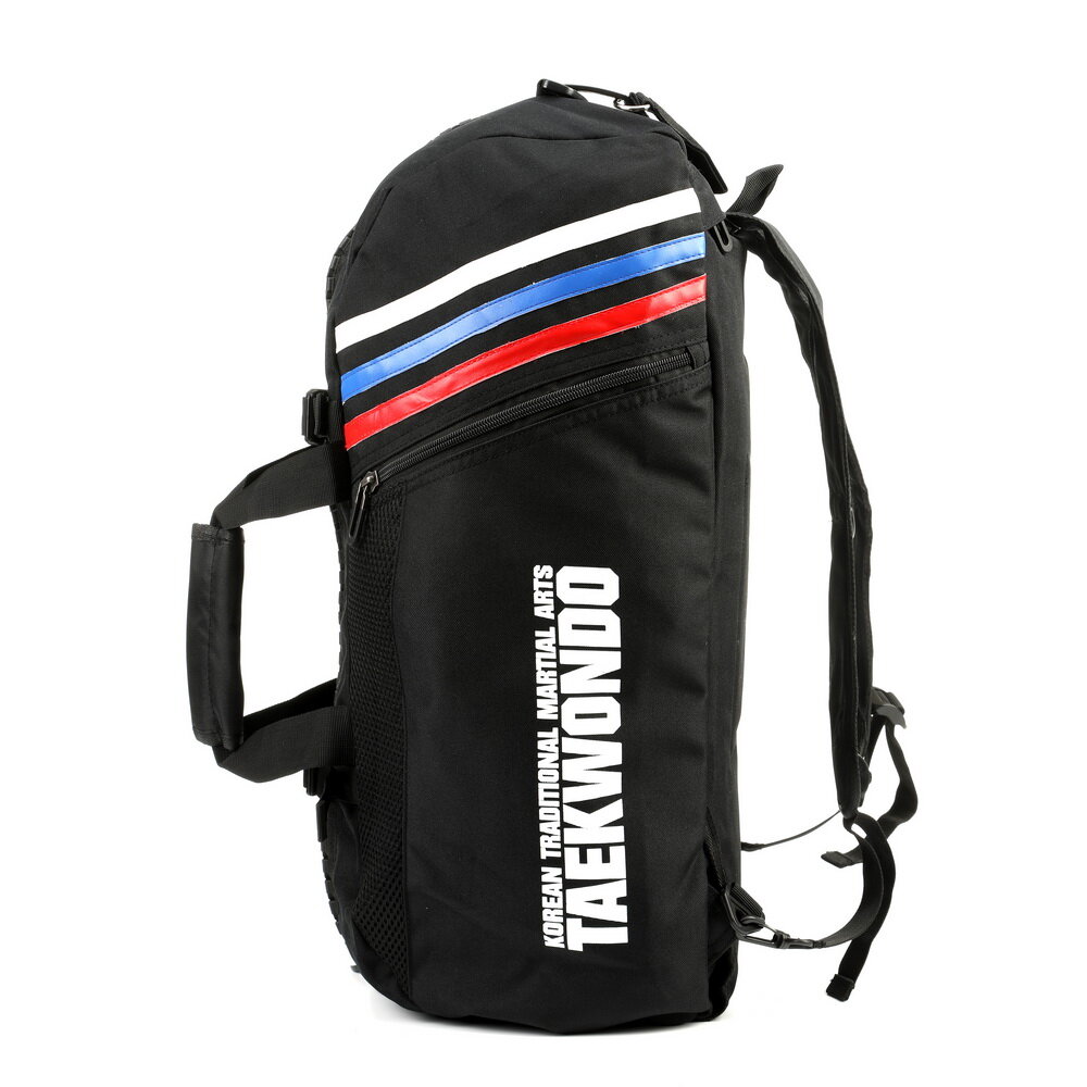 Сумка-рюкзак трансформер Khan Тхэквондо, 58*24*24 см, черный - фотография № 5