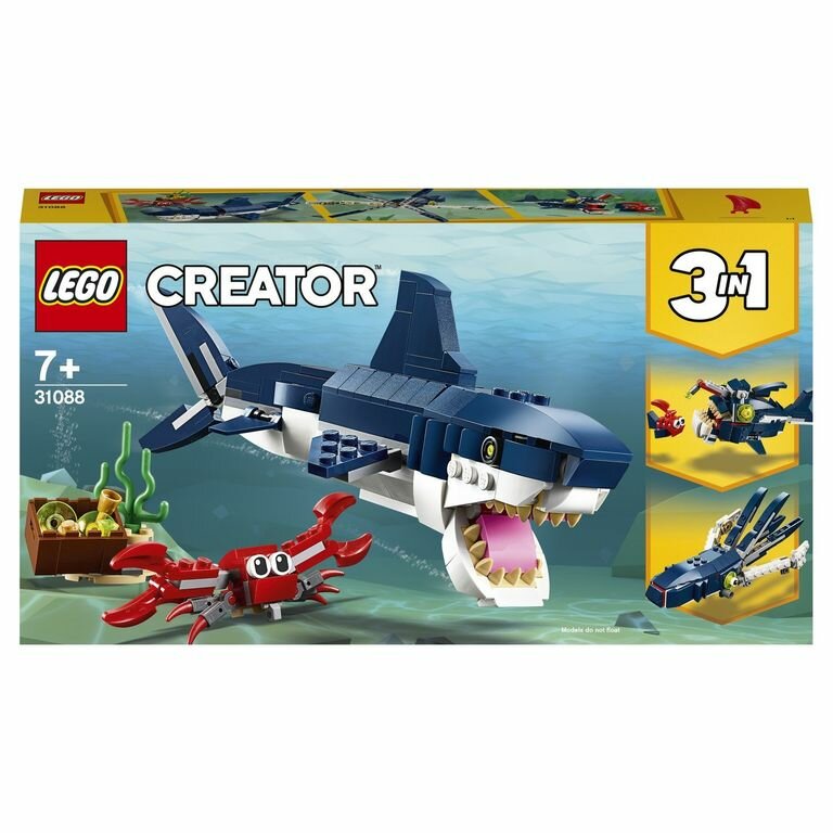 LEGO Creator Конструктор Обитатели морских глубин, 31088