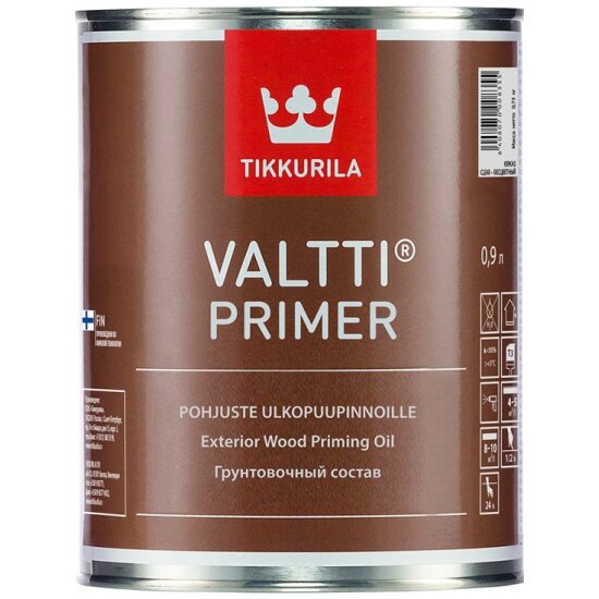 Грунтовка - антисептик TIKKURILA Valtti Primer 2,7 л