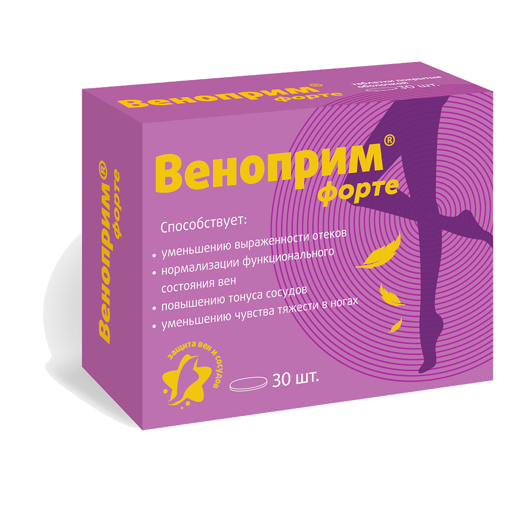 Витамир Веноприм Форте таблетки, 30 шт