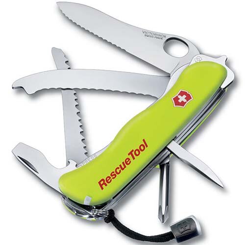 Нож перочинный Rescue Tool желтый Victorinox 0.8623.MWN GS