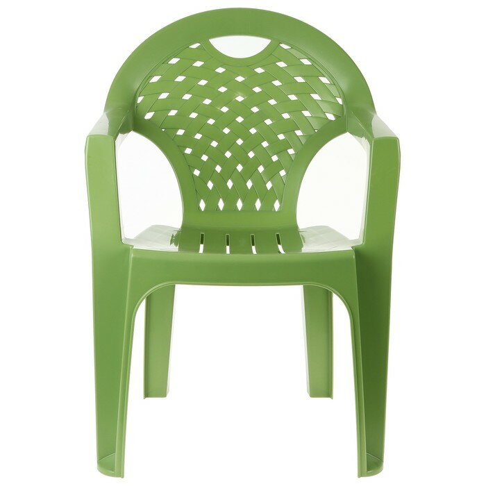 Кресло, 58,5 х 54 х 80 см, цвет зеленый./В упаковке шт: 1 - фотография № 2