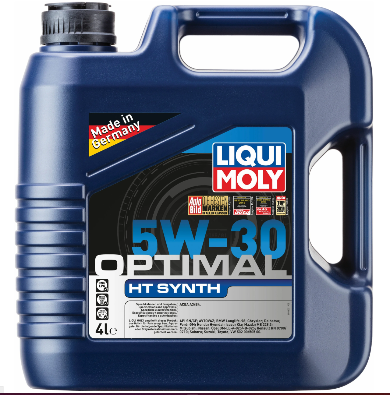   LIQUI MOLY Optimal HT Synth 5W-30, 4 