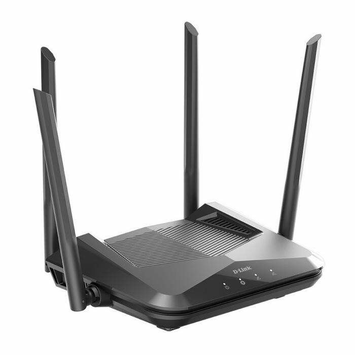 Маршрутизатор D-Link DIR-X1530/RU/A1A, AX1500 Wi-Fi 6 Router, 1000Base-T WAN, 3x1000Base-T LAN, 4x5dBi external antennas