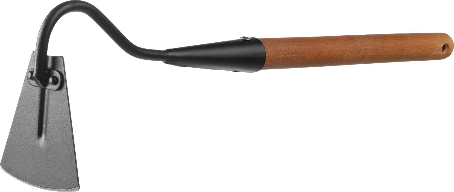 GRINDA ProLine 113х100х575 мм, с тулейкой, деревянная ручка, Узкая мотыжка (421518) - фотография № 1