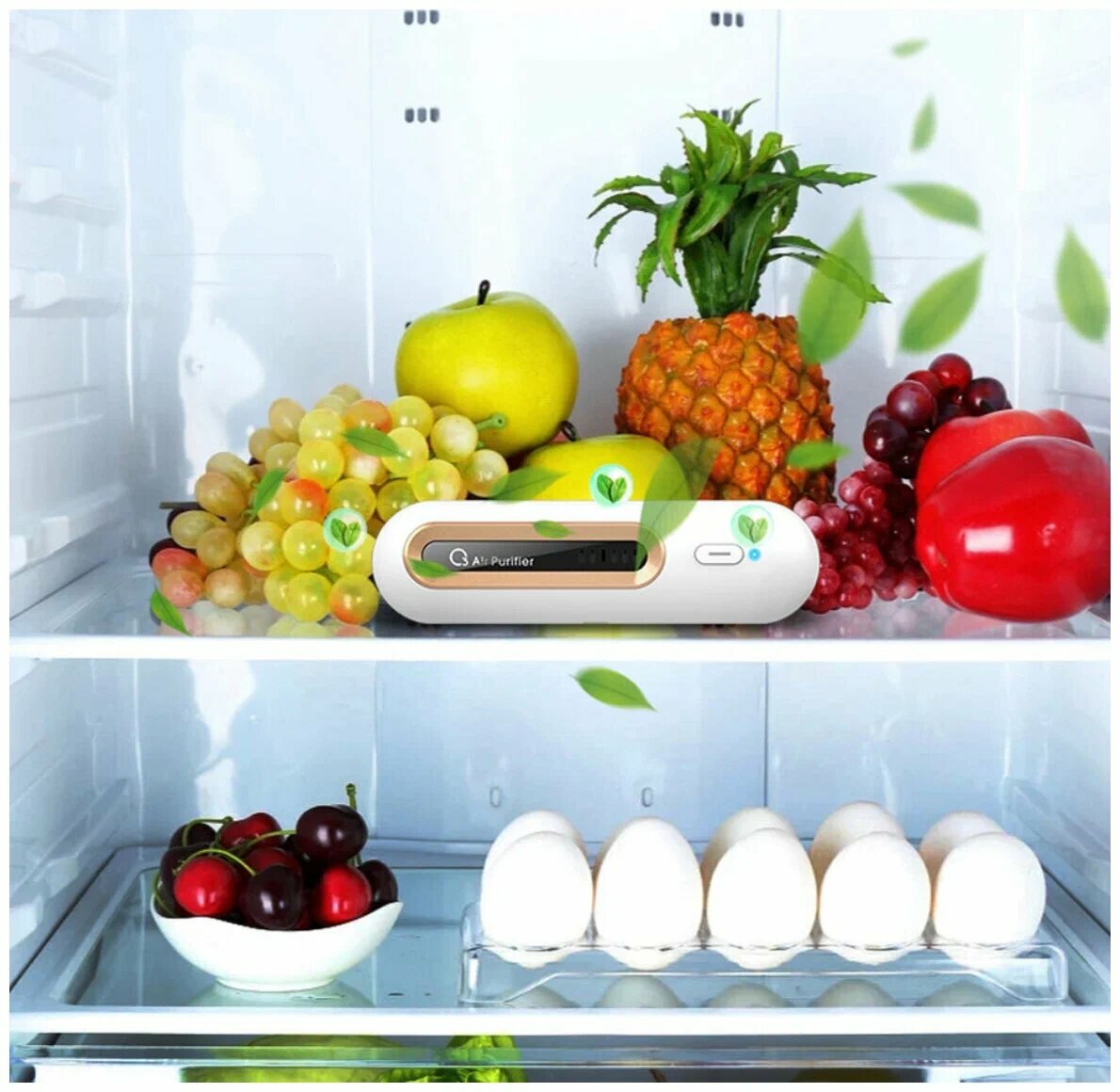 Озонатор Xiaomi Cтерилизатор для холодильника EraClean Refrigerator Deodorizing Sterilizer, белый - фотография № 2