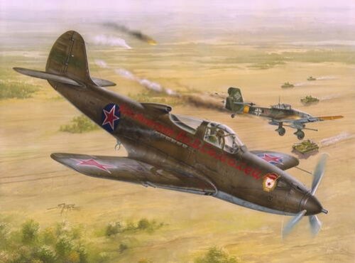 32028 Special Hobby Самолет P-39N/Q Airacobra "Soviet Guard Regiments" 1/32