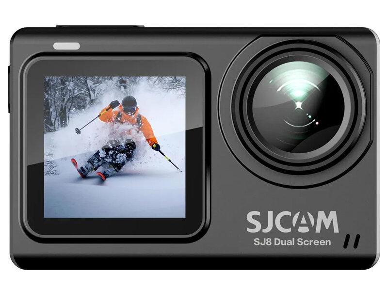 Экшн-камера SJCAM SJ8 DUAL-SCREEN 12МП 3840x2160 1200 мА·ч