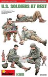 35318 MiniArt Американские солдаты на отдыхе (5 фигур) 1/35 - изображение
