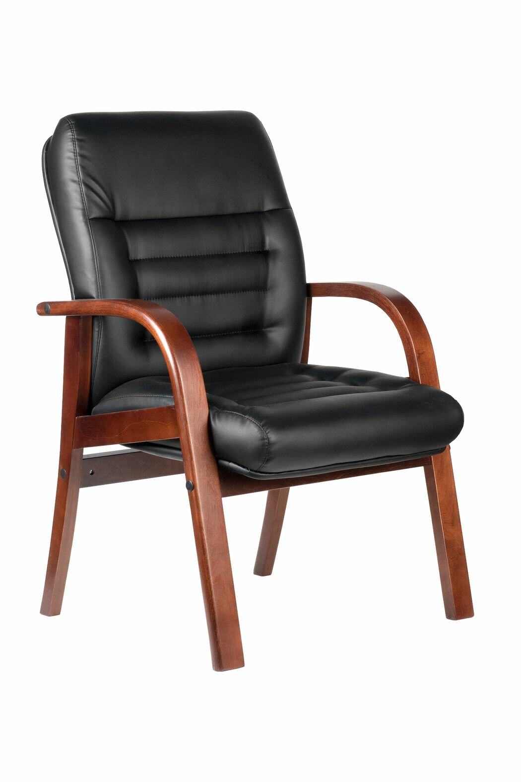 Конференц-кресло Riva Chair M 155 D/B черное экокожа