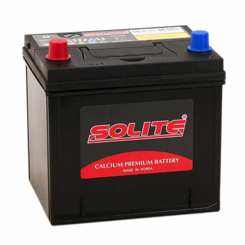 Аккумулятор Solite 60Ач прямая полярность CMF26-550