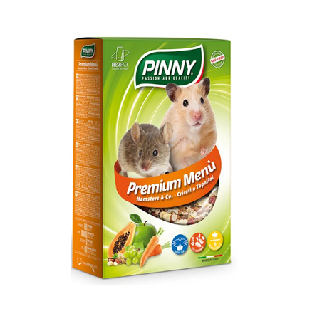 Полнорационный корм для хомяков и мышей Pinny Menu с фруктами 7 00 гр