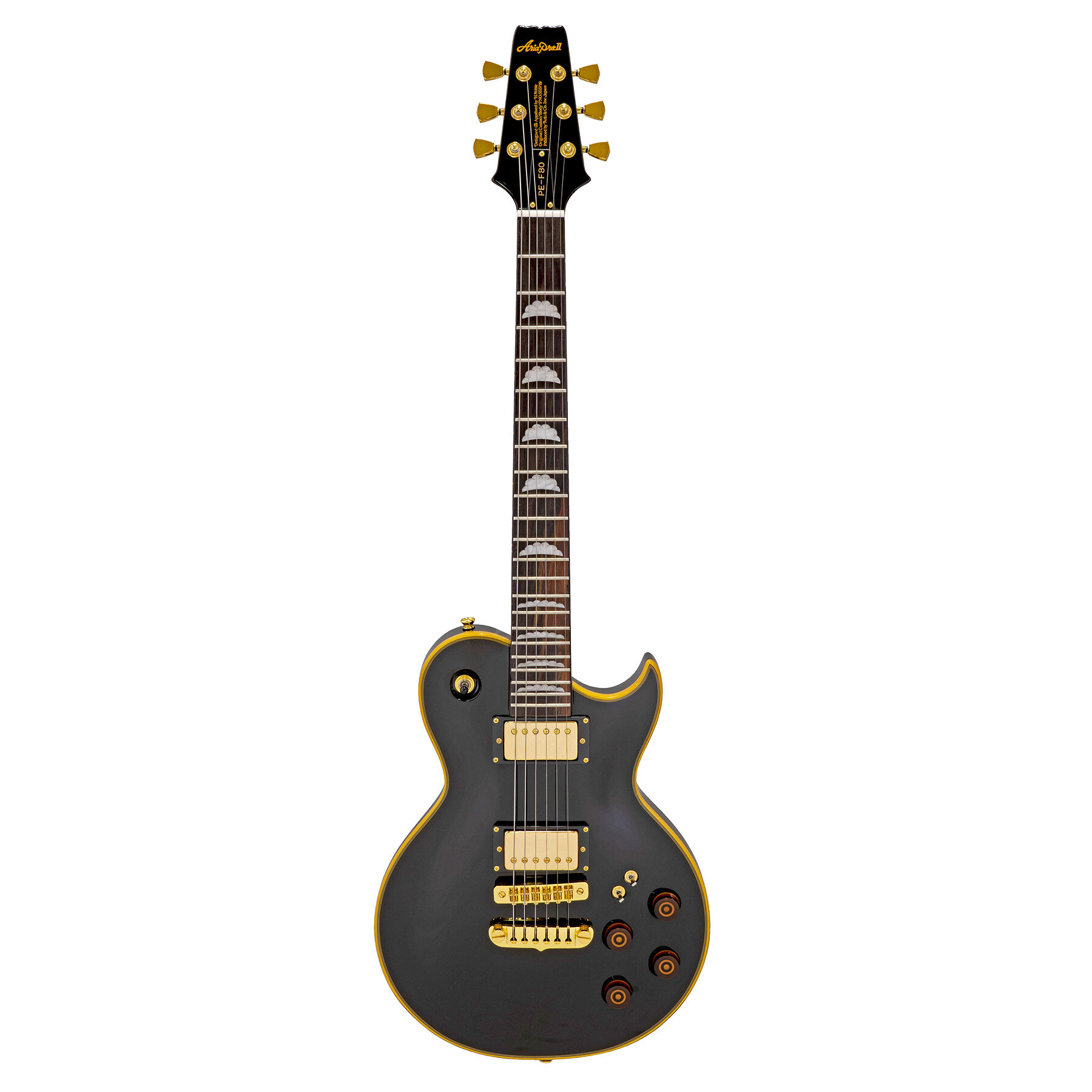 Aria Pro II PE-F80 BKTP гитара электрическая 6 струн цвет черный