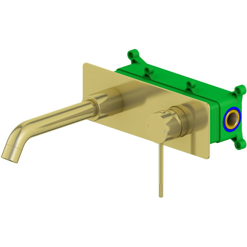 Смеситель для раковины Timo Saona 2371/17SM С внутренней частью золото