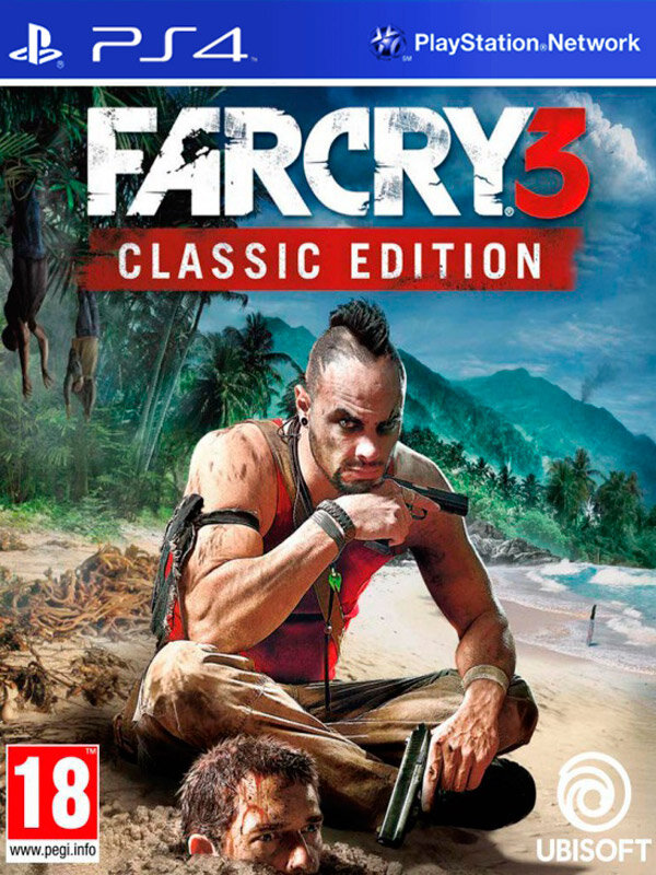PlayStation Игра Far Cry 3 Classic Edition (русская версия) (PS4)