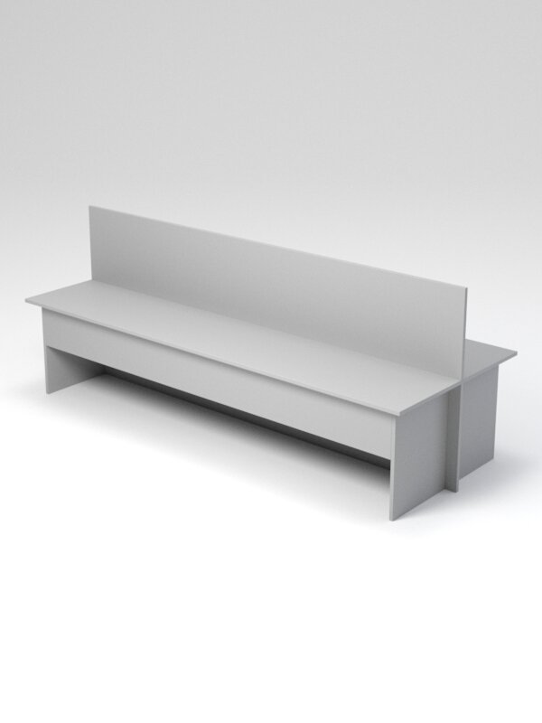 фото Скамейка №2б, Серый