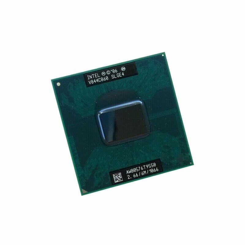 Процессор для ноутбука Intel Core2Duo T9550 (266 ГГц LGA 478 6 Мб 2 ядра)