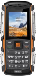 Мобильный телефон Texet TM-513R черный оранжевый
