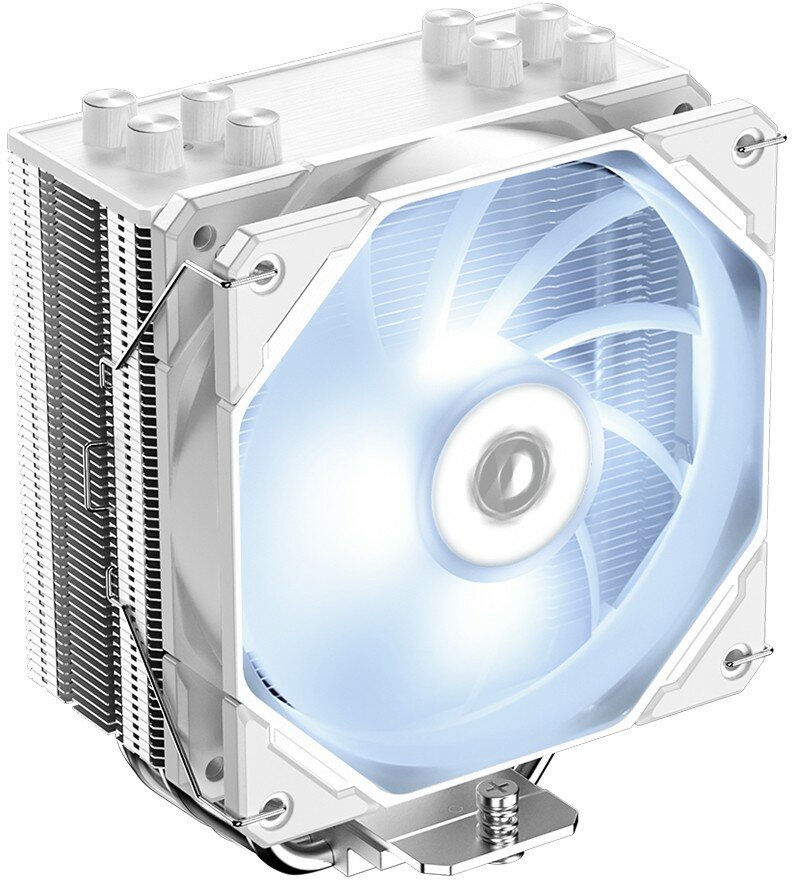 Вентилятор Cooler ID-Cooling SE-224-XTS WHITE 220W/ PWM/ LGA1700 115*/AM4 AM5/ Screws