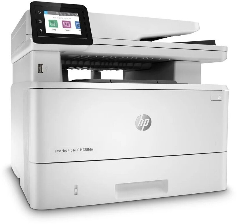 HP МФУ лазерный HP LaserJet Pro M428fdn (W1A29A#B19) A4 Duplex Net белый/черный W1A29A#B19