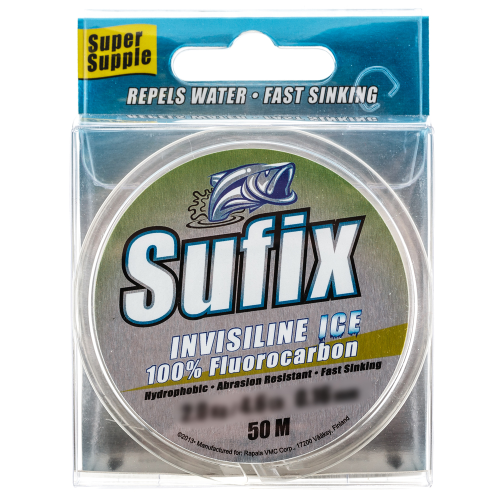 Sufix Invisiline Ice Fluorocarbon 50. 0.20. CLEAR