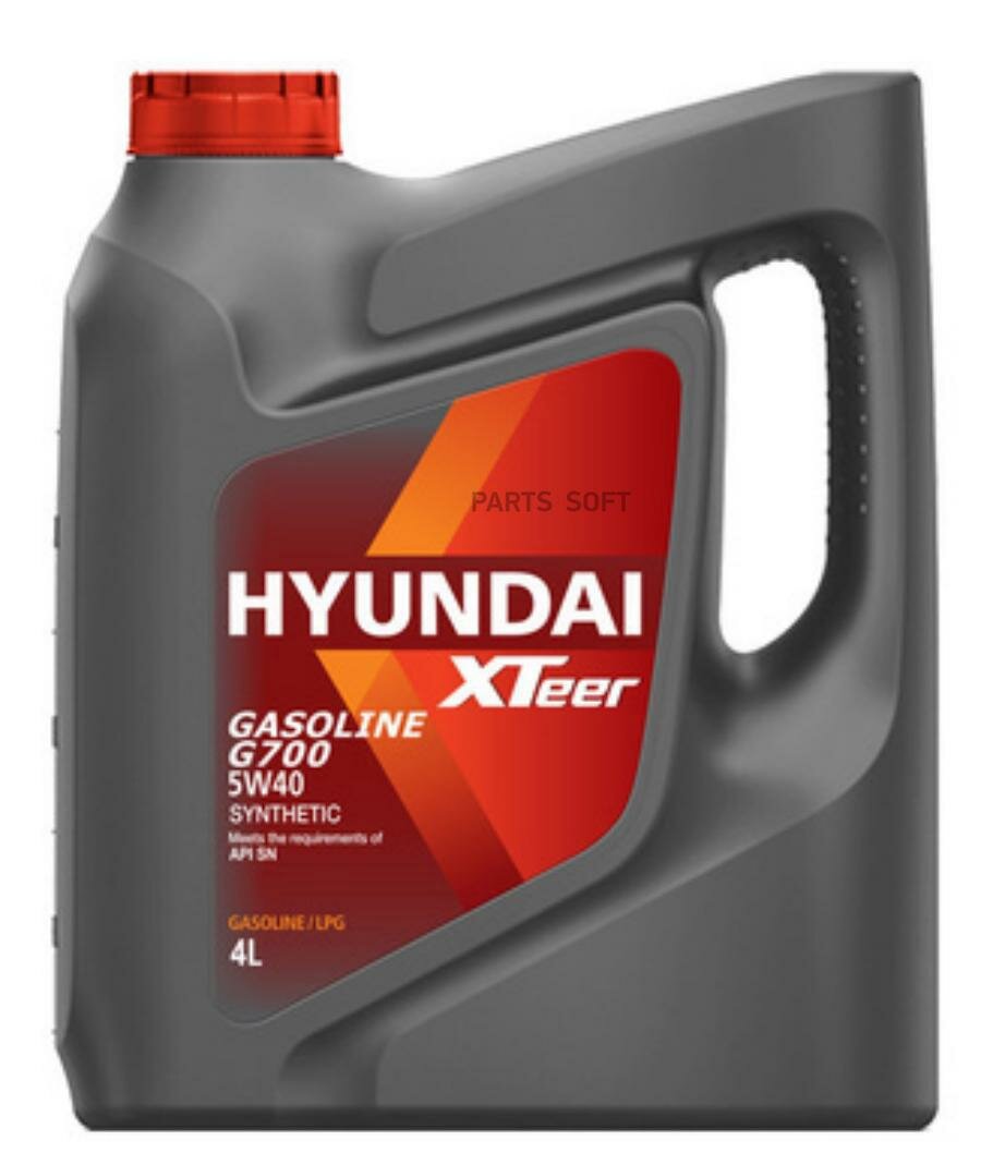 HYUNDAI-XTEER 1071136 Масло моторное XTeer Gasoline G700 5W40 3,5л