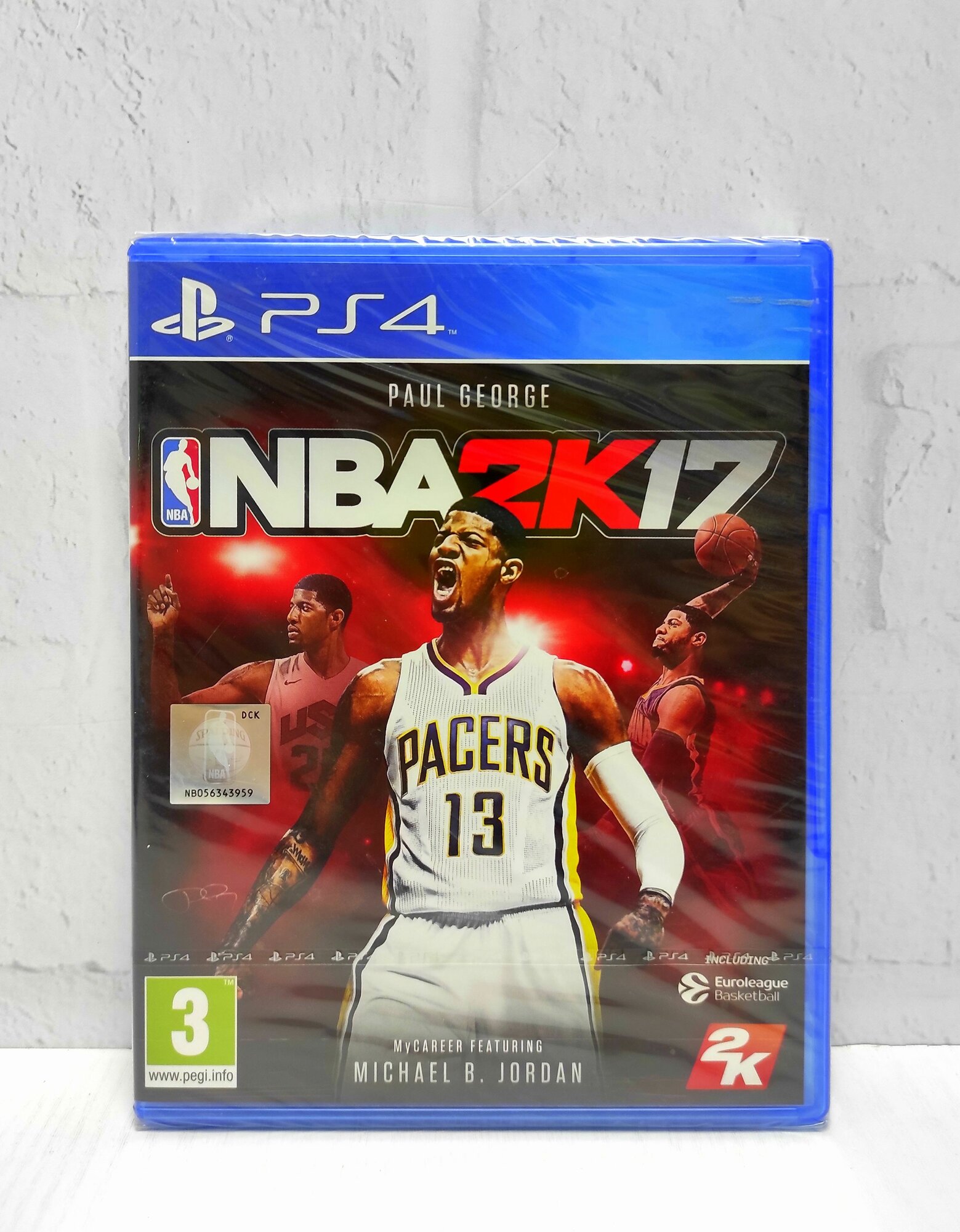 NBA 2K17 НБА 2017 Видеоигра на диске PS4 / PS5