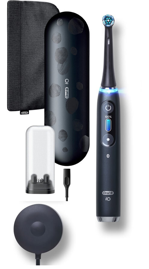 BRAUN Электрическая зубная щетка Oral-B iO 9, Black Onyx Limited Edition